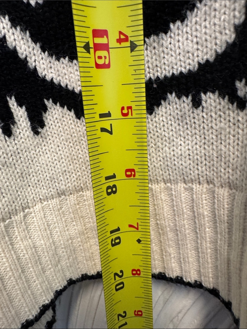 36 Point 5 Black & Cream Leopard-Print Open Cardigan N0689 - Picture 7 of 7